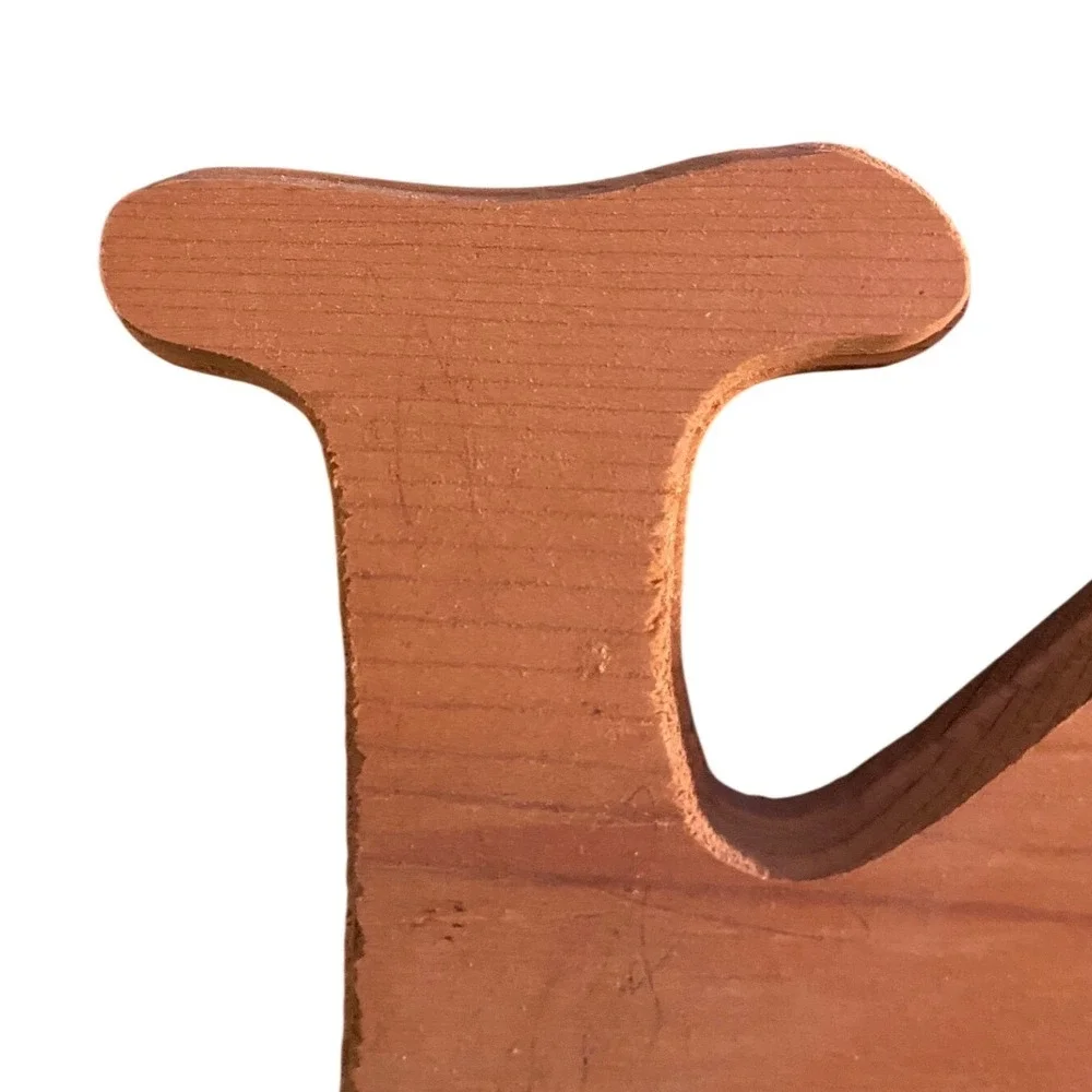 Wooden Letter K Craft Decor‎ Wall Hanging Home Accent